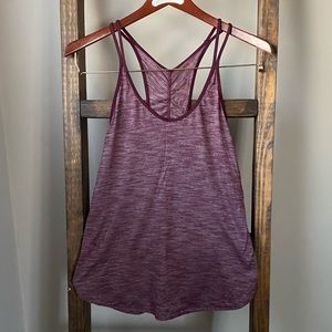 Burgundy Lululemon Tank
